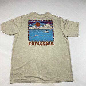 Patagonia Men's Capilene Cool Shirt Size Medium - Flaw